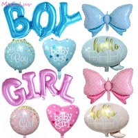 baby shower decorations balloon it is a boy girl ballons gender reveal balloons boy girl balloon 1st birthday party supplies