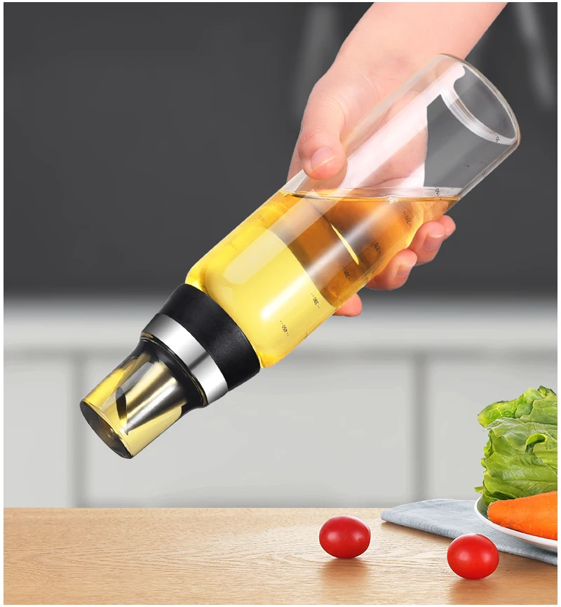 Премиум оливковое масло бутылка без капельного стекла масло Pourer кухня контейнер для оливкового масла уксус измерительный носик бутылка 500 мл и 350 мл