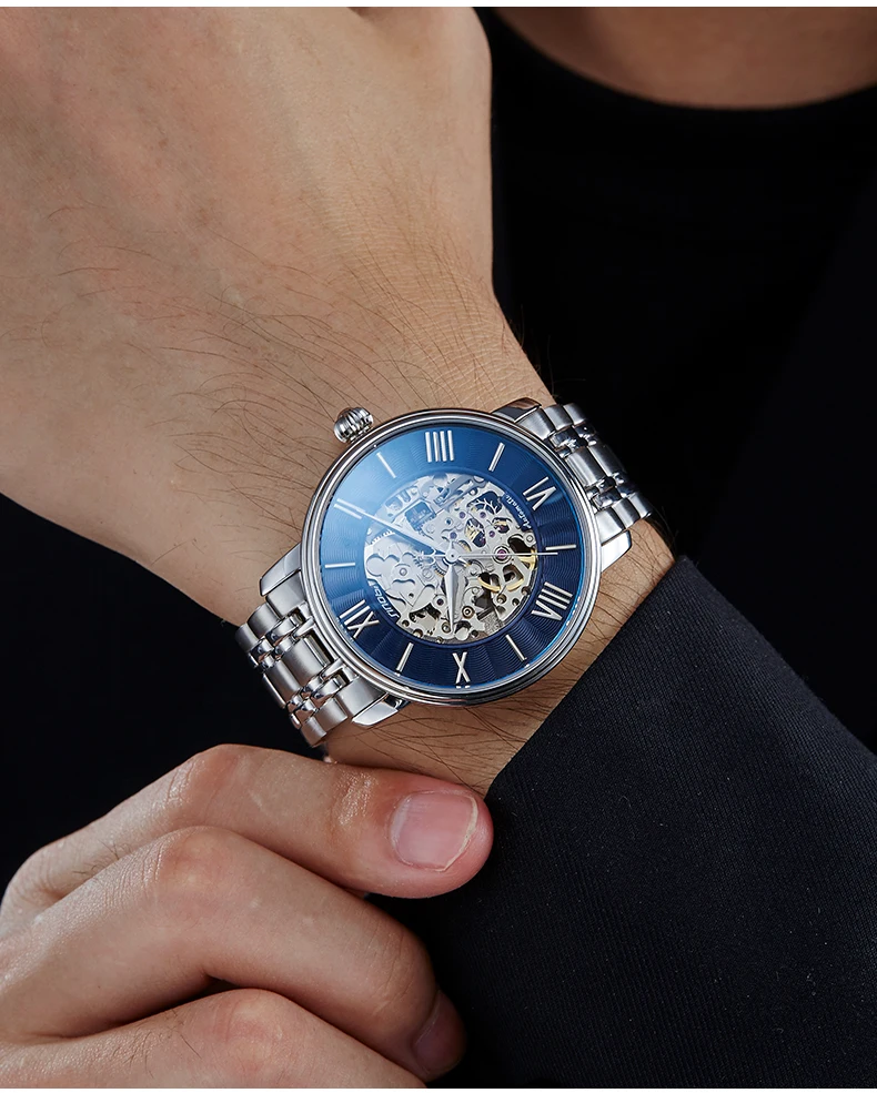 SINOBI Мужские часы механические Tourbillon Роскошные модные брендовые кожаные мужские спортивные часы мужские автоматические часы Relogio Masculino