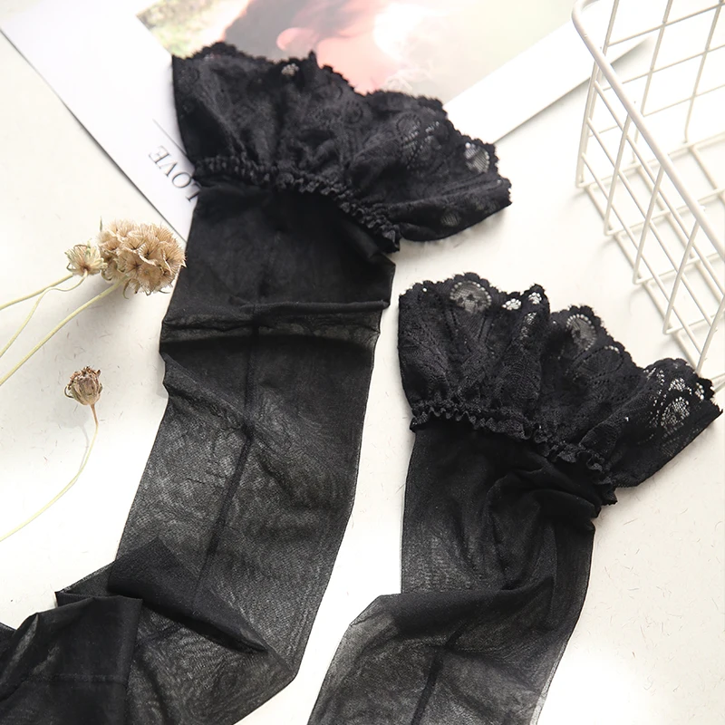 Цветные сексуальные чулки черные шелковые привлекательные Соблазнительные