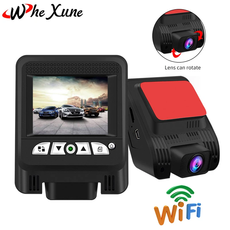 WHEXUNE Новатэк 96658 Видеорегистраторы для автомобилей 2 4 дюймов Dashcam sony IMX322 Сенсор Wi Fi