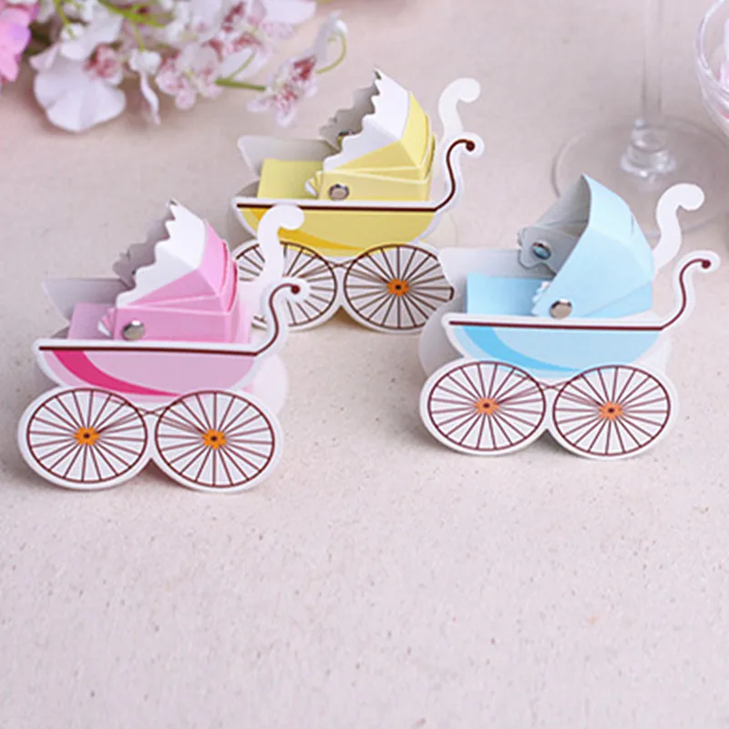 50 шт. бумажная коробка для конфет драже Подарочная Baby Shower свадебные сувениры