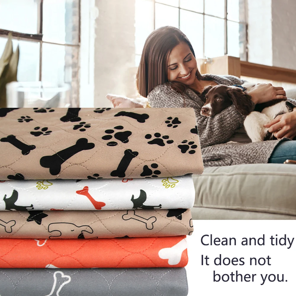 Водонепроницаемый Тренировочный Коврик для щенков Моющиеся Многоразовые