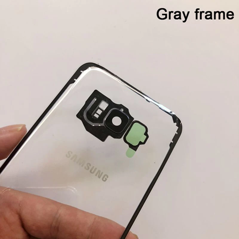 Samsung прозрачный чехол на заднюю дверь для samsung Galaxy S8 G9500 S8Plus SM-G955 защитный чехол на заднюю панель