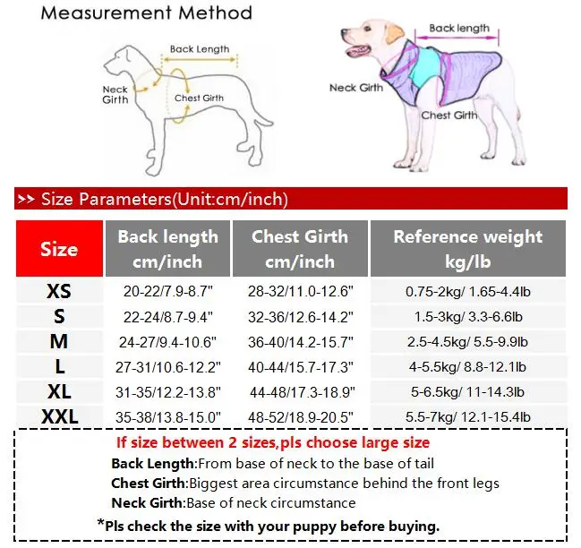 Зимняя одежда для собак маленьких теплый пуховик чихуахуа водонепроницаемая