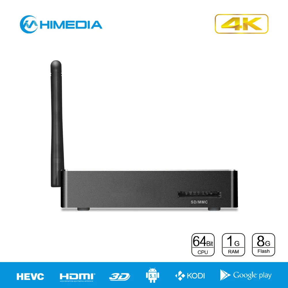 H8 lite HIMEIA ГОРЯЧИЙ 4Kp60 H265 10bit HEVC RK3368 8 ядра Android TV Box smart IPTV set top BOX 1 Г ROM коди 2.4 WI FI BT4|wifi tv