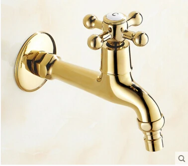 Новое поступление латунные в европейском стиле стиральная машина кран туалет