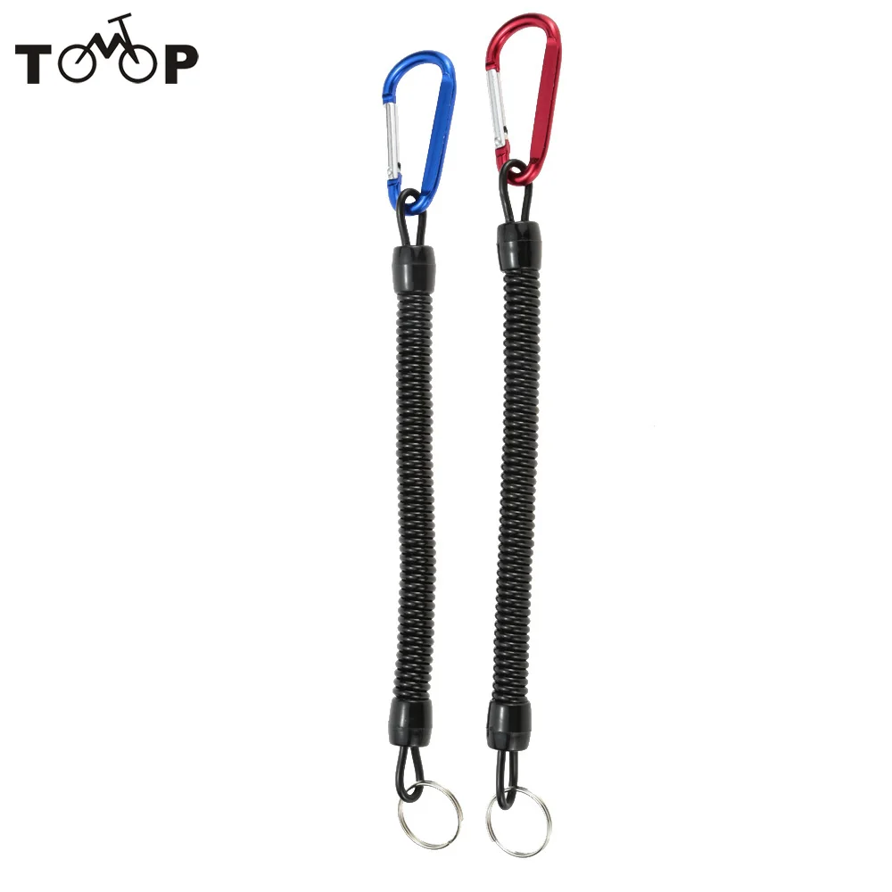 Спиральная рыболовная безопасная веревка 2 шт./лот 1 4 м эластичная удочка