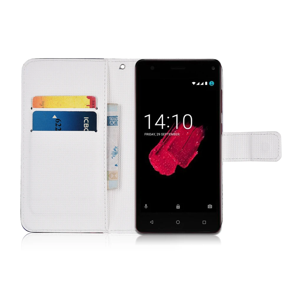 Чехол-бумажник с рисунком для Prestigio Grace P5 psp 5515 из искусственной кожи, Модный милый чехол-книжка с изображением единорога, кошки, бабочки, совы