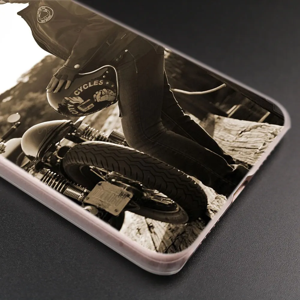 MLLSE классический мотоцикл модный прозрачный чехол для huawei P30 P20 P10 P9 P8 Lite P30 P20 мини-видеокамера-регистратор с креплением к P Smart плюс крышка Лидер продаж
