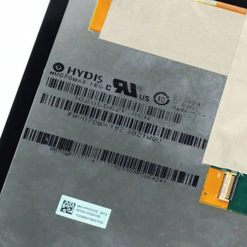 Оригинальный 7 0 ''LCD для Asus Google Nexus 1st Gen Nexus7 2012 ME370T LCD кодирующий преобразователь