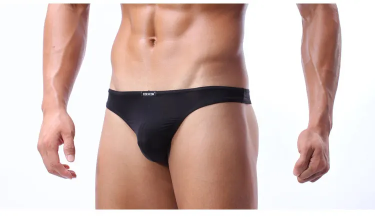 Мужское нижнее белье тонкие стринги из шелка 2018|gay underwear|gay underwear brandsmens gay |