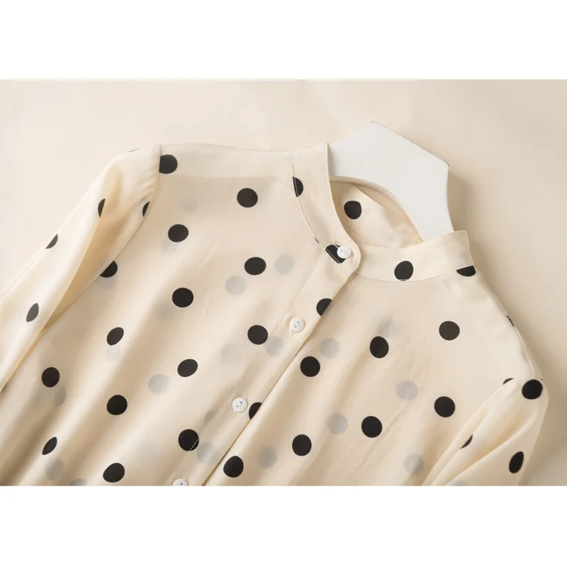 Рисунок 3 - Весна 2019, шелковая рубашка из крепдешина с принтом