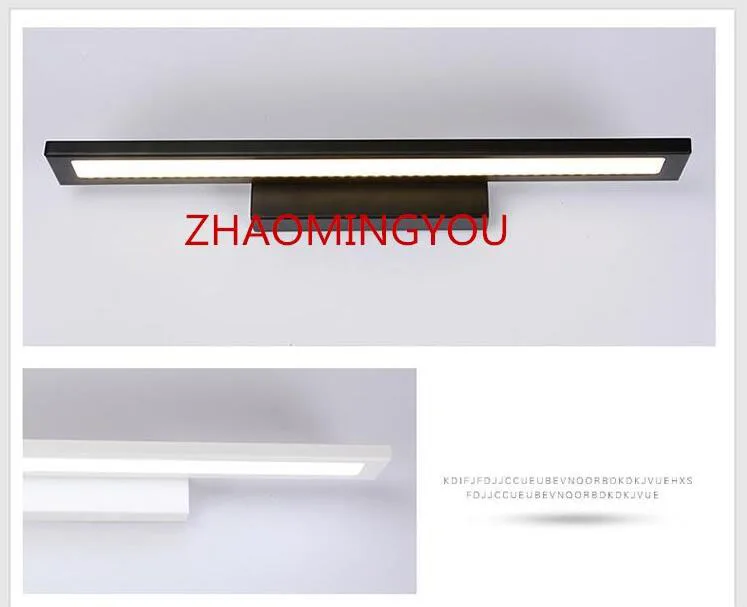 Вы LED настенный светильник минимализм зеркало передний свет настенные лампы для