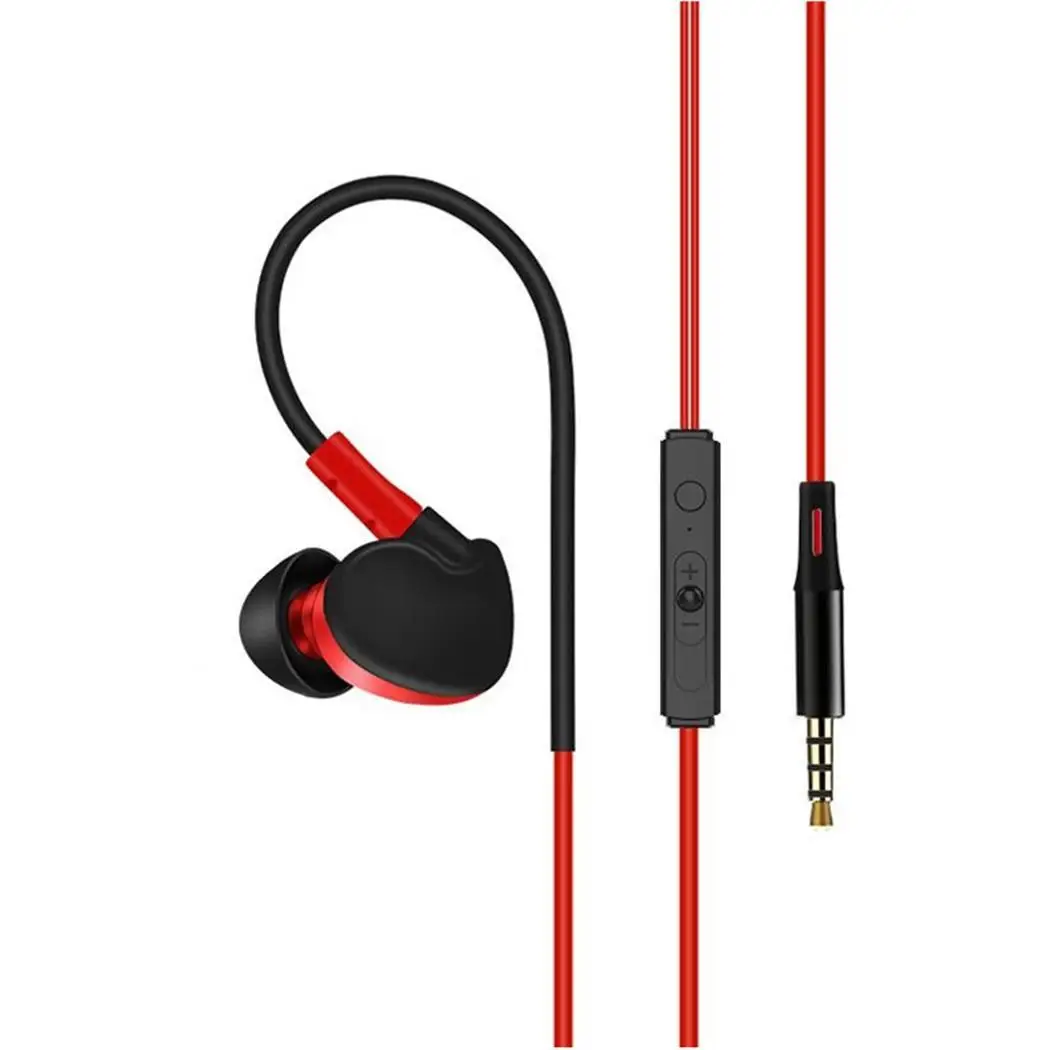 3 5 мм проводные наушники с микрофоном в ухо без поддержки Jack вкладыши 92dB 16
