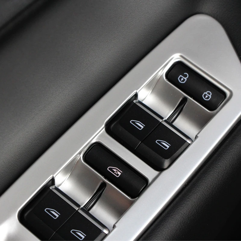 ABS серебряный элемент для geely NL-3 (boyue) 2016-2018 украшение интерьера окно кнопка панель