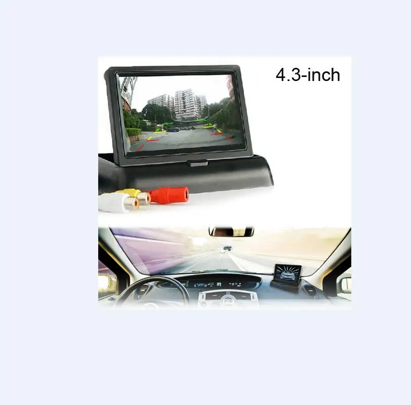 Tab 4 3 &quotЖК экран автомобиль/Грузовик заднего вида парковочный Монитор датчик