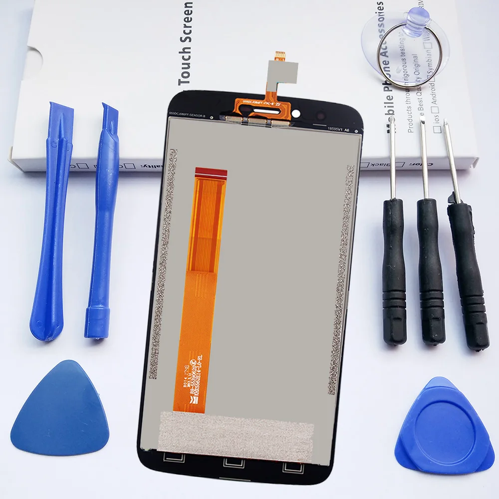 KOSPPLHZ ЖК дисплей запасные части для HOMTOM ht50 с сенсорным экраном в сборе 5 ''ht 50 +