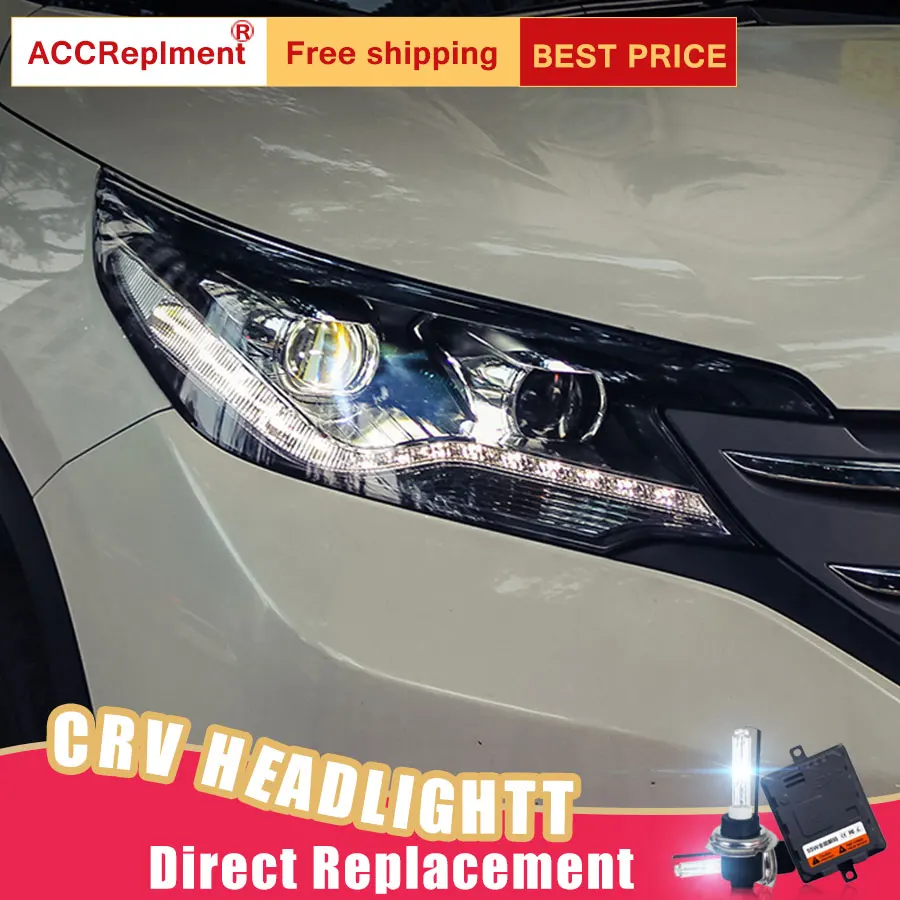 2 шт. светодиодный ные фары для Honda CRV 2012-2015 Автомобильные ангельские глазки