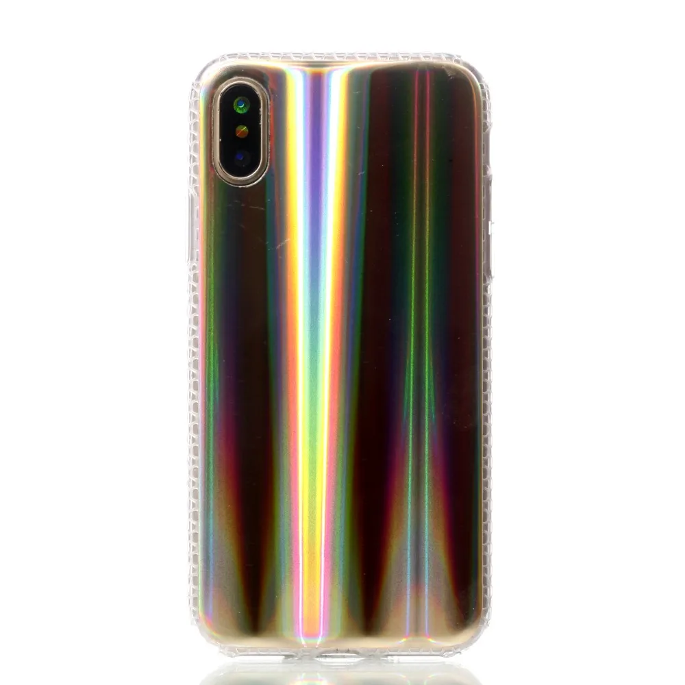 Electroplating Case for iPhone X Fashion Colorful Soft Covers TPU Shell Apple x anti-shock case |