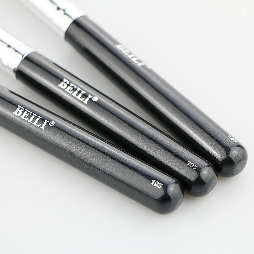 BEILI Black 105 натуральные Румяна из козьего волоса румяна для пудры тени с одной