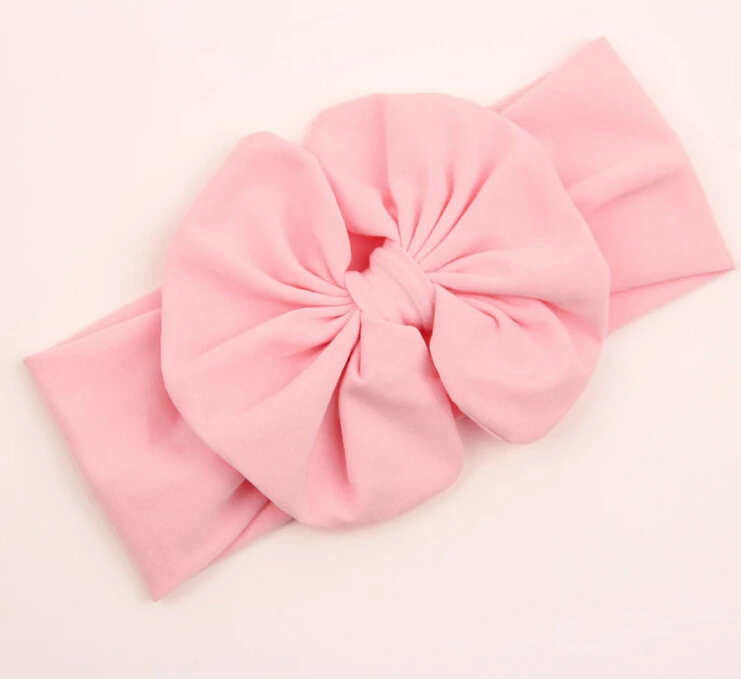 100 шт./лот новая хлопковая Детская повязка на голову эластичные нейлоновые