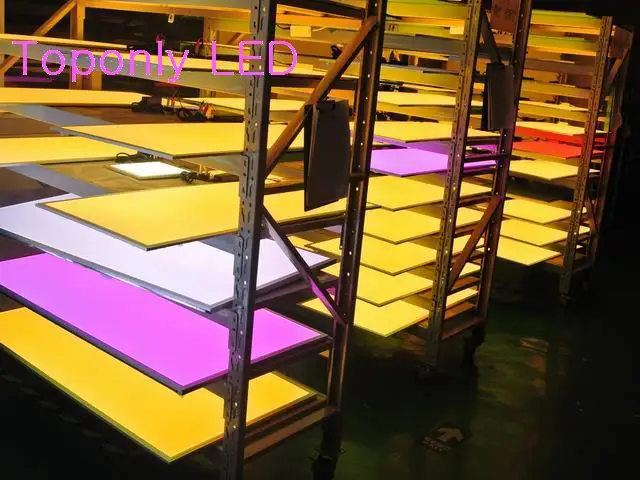 18 Вт квадратная полноцветная светодиодная плоская панельная лампа rgb 295x295 мм с