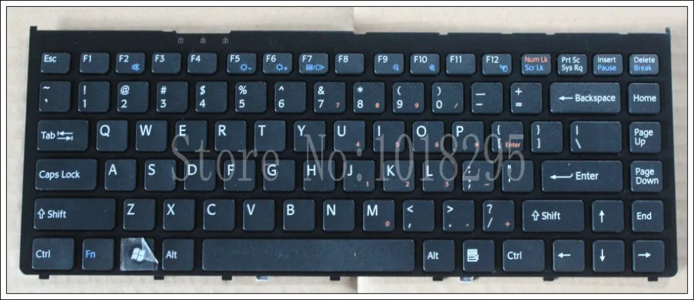 Английская раскладка клавиатуры для SONY Vaio VGN FW PCG 3B2L 3B3L 3B4L 3D3L US клавиатура
