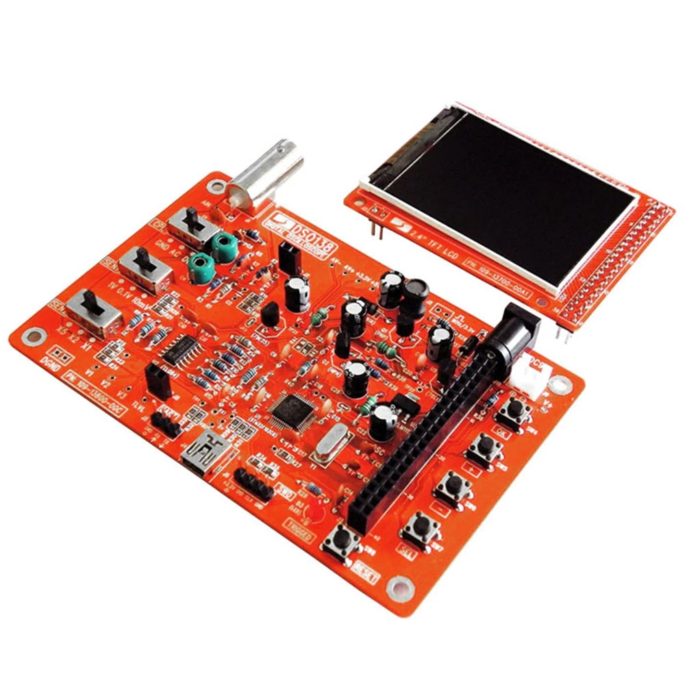 DSO138 цифровой осциллограф DIY Kit diy части для осциллографа делая Электронный