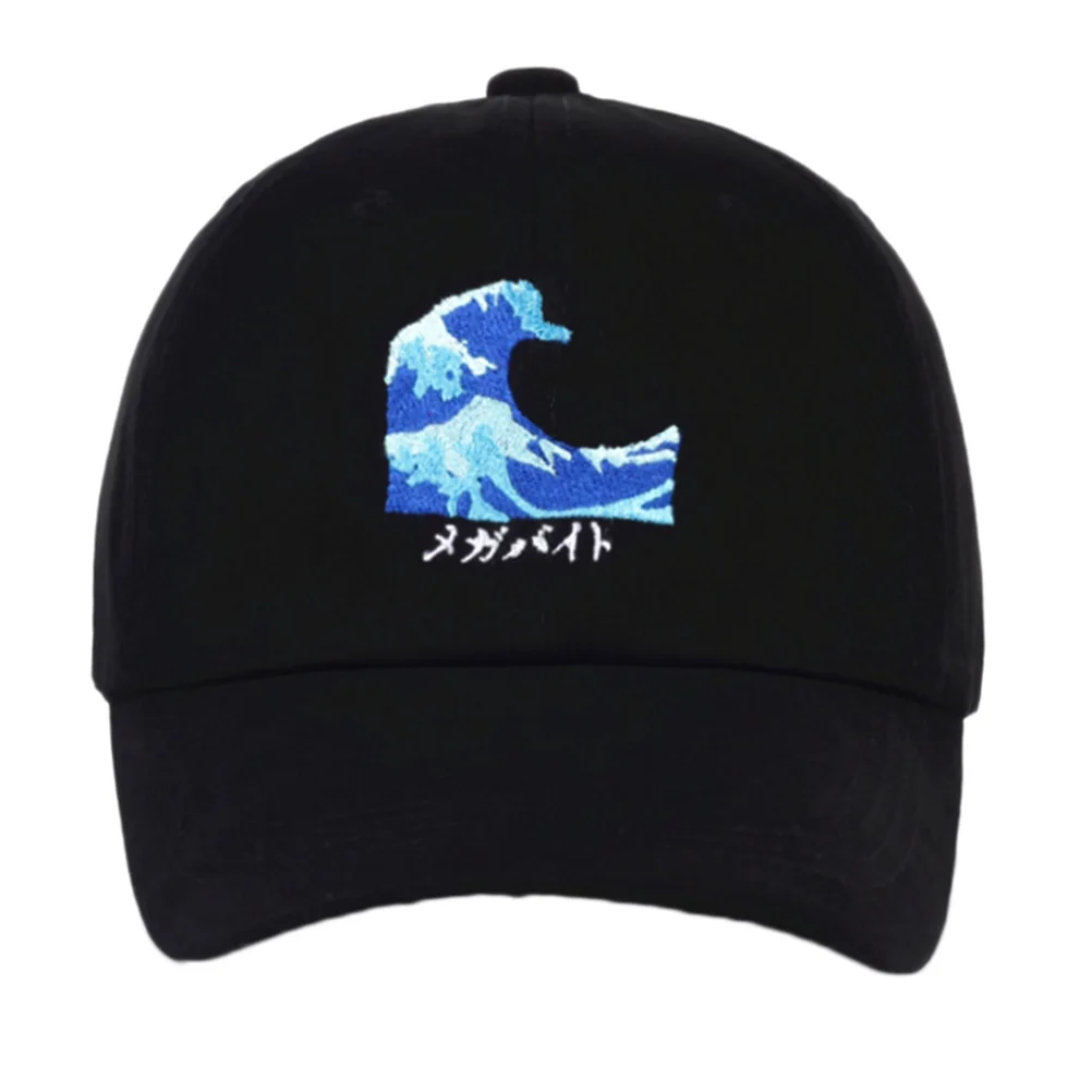 

Cotton Adjustable Wavy Baseball Hat Female Outdoor Leisure Visor Hat For Men Women Men Hip Hop Hat Summer Unisex Outdoor Cap #30