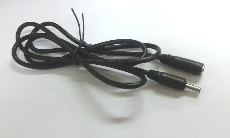 

20pcs 3.5mmx1.3mm DC Power Plug Extension Cable 100CM