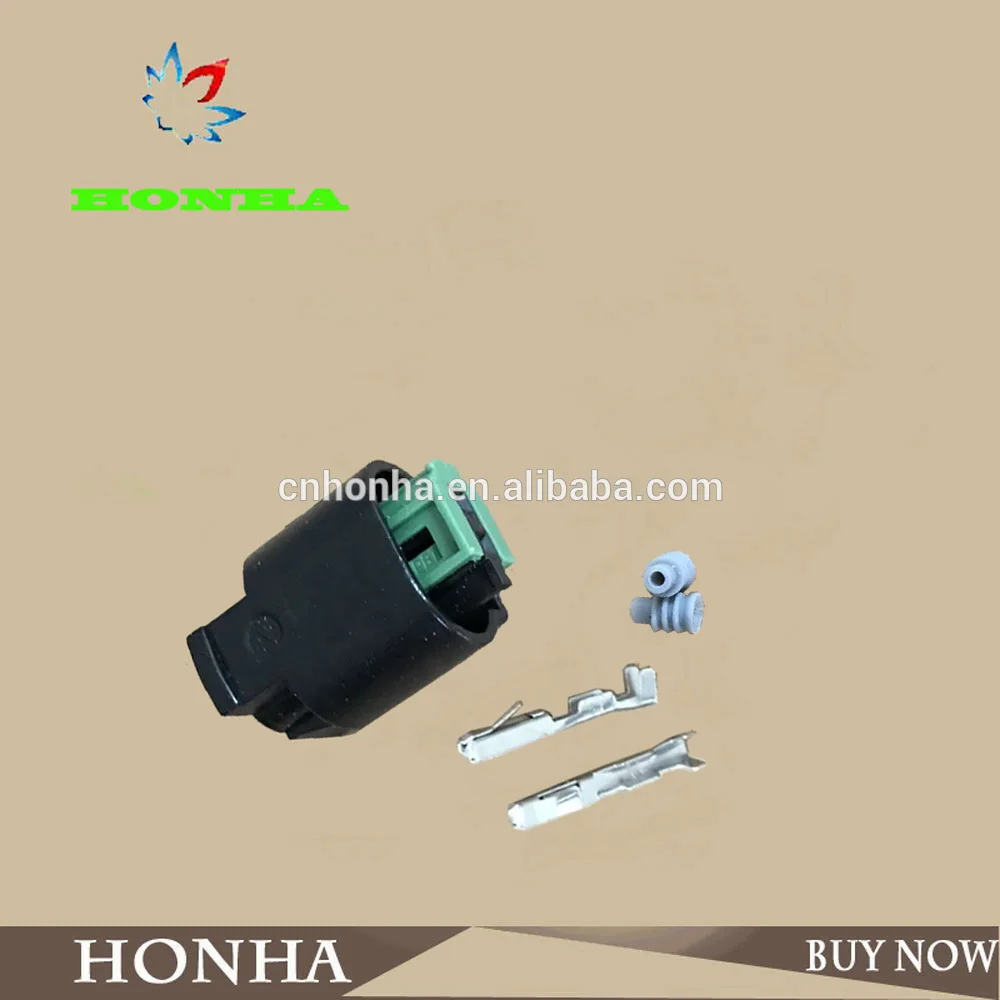 AMP/ TYCO sensor 2 pin female auto plastic connector plug 968405 1 с клеммами и уплотнениями|tyco bmw|tyco plasticsbmw |