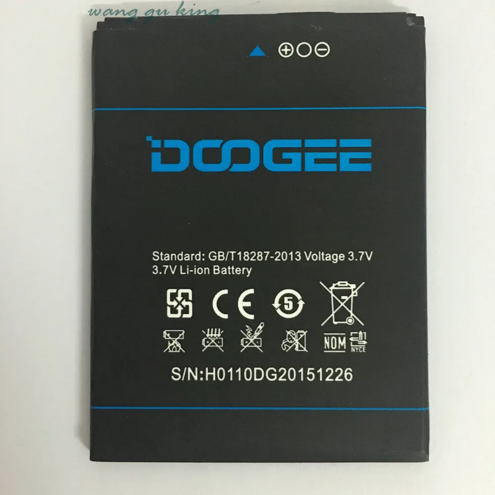 Оригинальный аккумулятор для смартфона DOOGEE DG2014 1750 мАч + номер отслеживания в