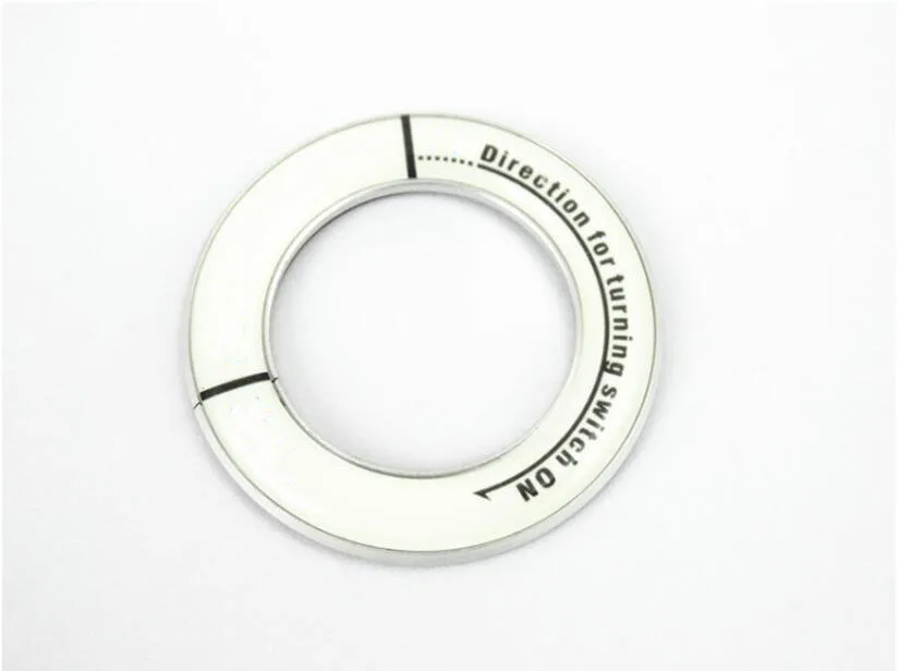 

Lumunous Ignition Switch Cover Decal Circle Decoration Key Hole Ring for H/onda Ten New C/ivic Car Styling 3D Glow Sticker