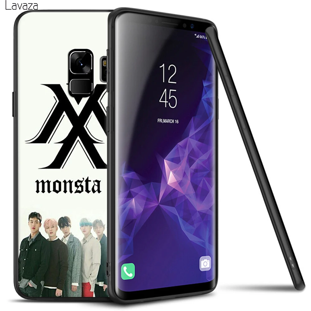 Мягкий чехол для мальчика Lavaza Monsta X KPOP Galaxy A3 A5 2016 2017 A6 plus A7 A8 A9 J6 2018 A10 30 40 50 70 |