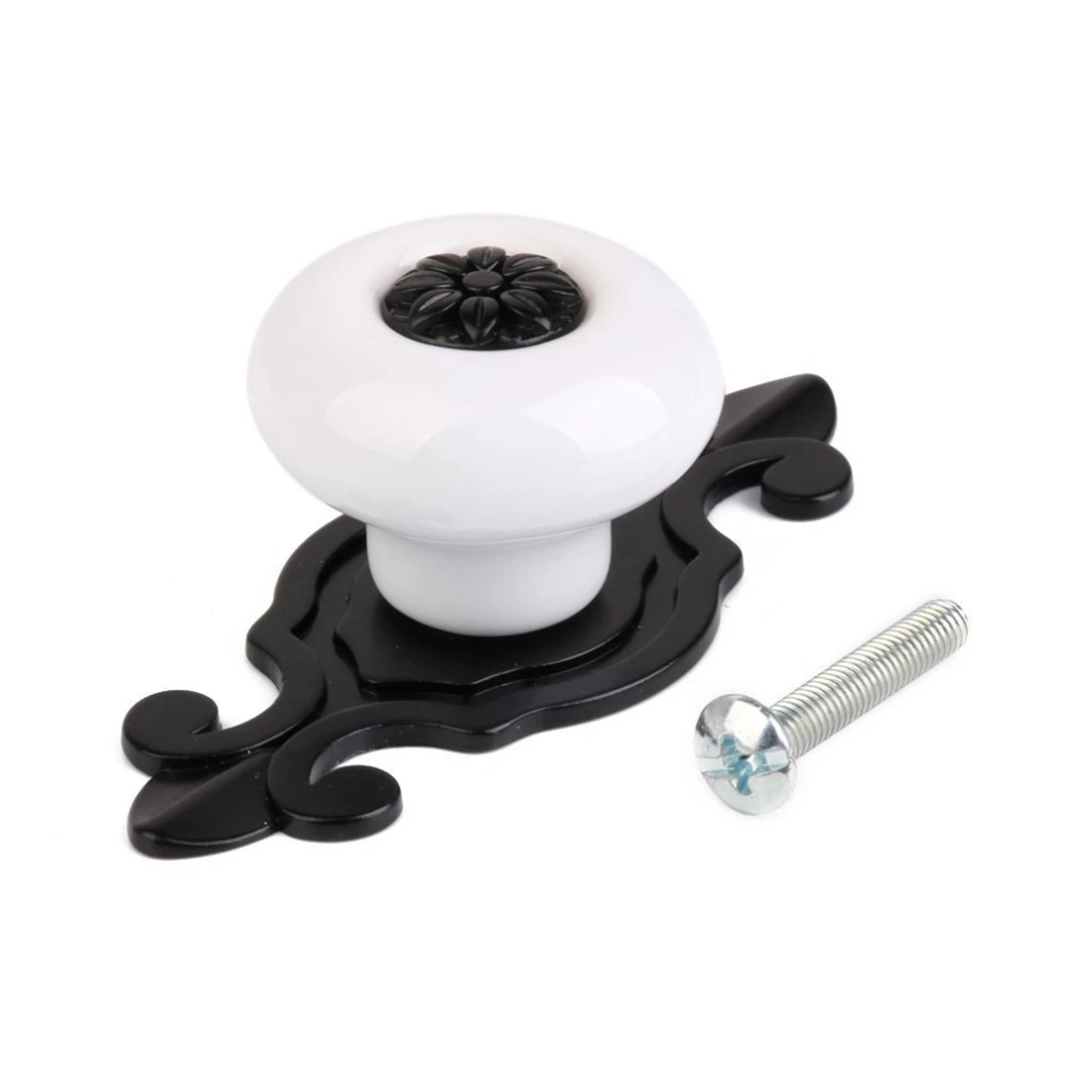 Горячая продажа 1 шт. ретро мебель ящик шкафа керамика для одежды круглая ручка