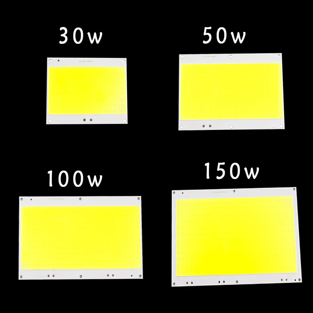 Светодиодный прожектор Cob Chip DC30 33V LED Bulb SMD White 30W 50W 100W 150W DIY наружный