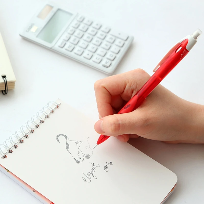 1 коробка 0 7 мм цветной механический карандаш заправка свинца стираемый