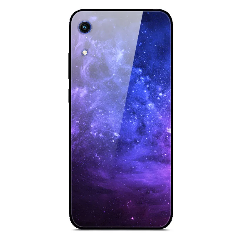 12 K JAT-LX1 для huawei Honor 8A 6,09 дюймов, стеклянный зеркальный жесткий чехол для телефона huawei Honor 8A, чехол для Honor8A 8 A A8, закаленное - Цвет: 12
