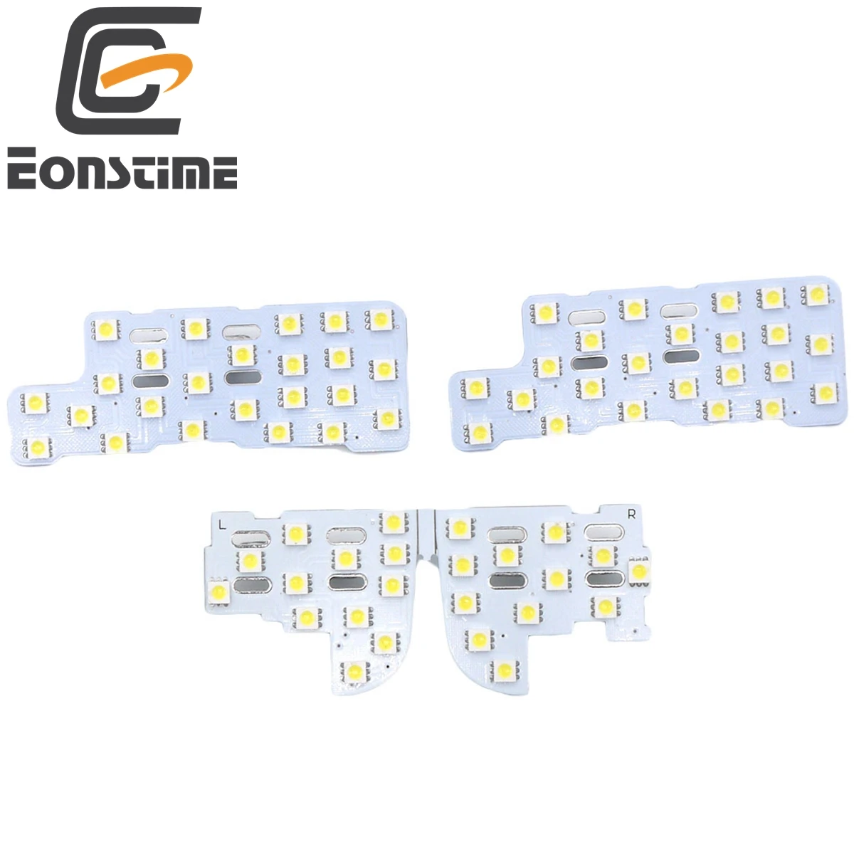 

Eonstime 12V 4pcs/set 5050 SMD LED Car Auto Interior Reading Lights Dome Light for Honda CRV 2006 2007 2008 2009 6500K