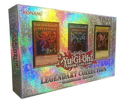 YU GI OH US и Европа Европейский выпуск LC01 три волшебных Бога Подарочная коробка коллекция карт для мальчиков и девочек игрушки подарки
