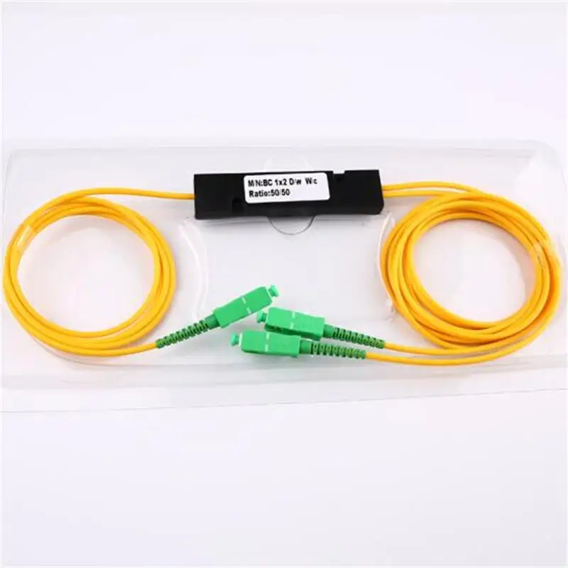 1310/50/50 нм EPON двойное окно отношение соединения SC/APC ABS коробка тип 1x2