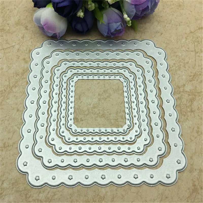 8 шт. декоративные штампы из углеродистой стали|template card|template papertemplate decoration |
