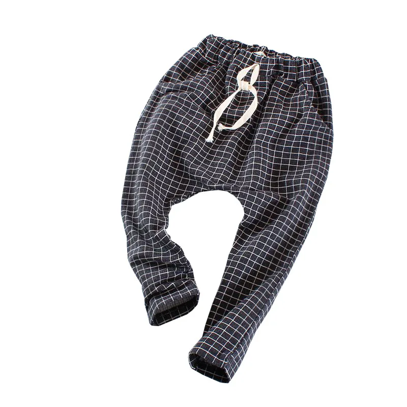 Штаны для девочек детские Демисезонные брюки штаны мальчиков шаровары синие