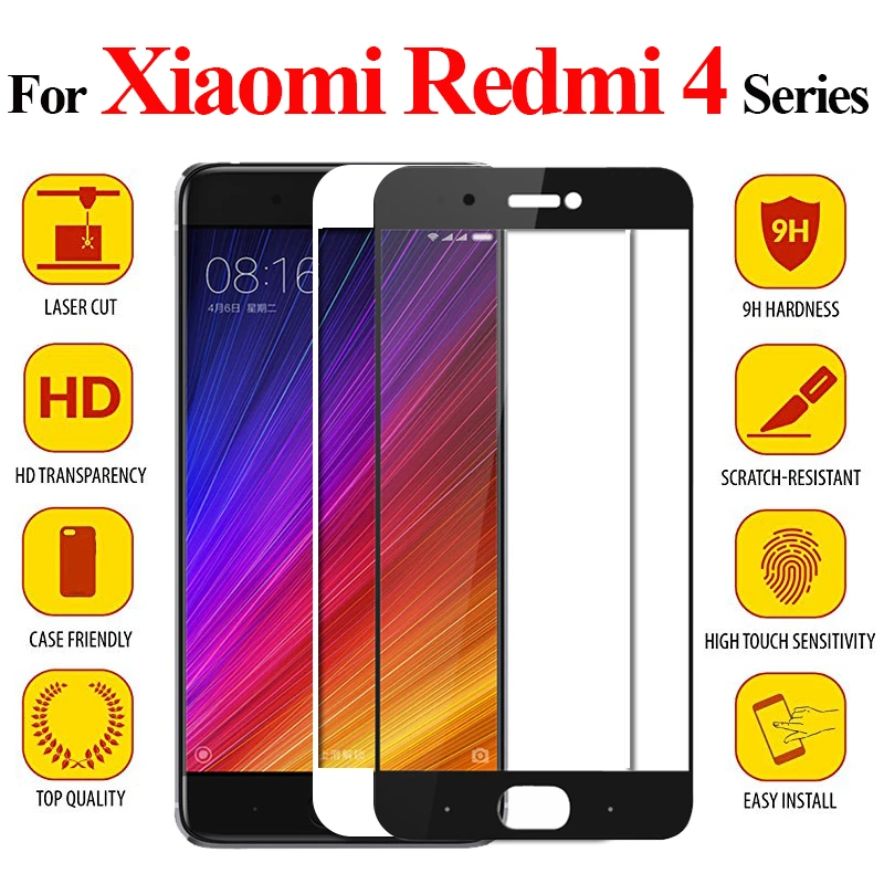 Защитное стекло для xiaomi redmi note 4 ksiomi readmi 4x Защитная пленка экрана 4a x a armor