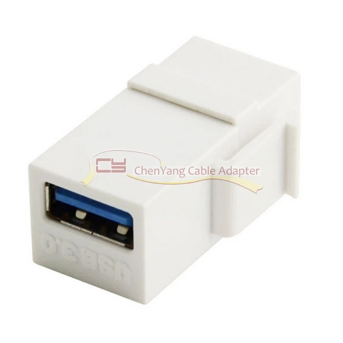Белый USB 3 0 переходник адаптер Мама мама позолоченный Супер Скоростной