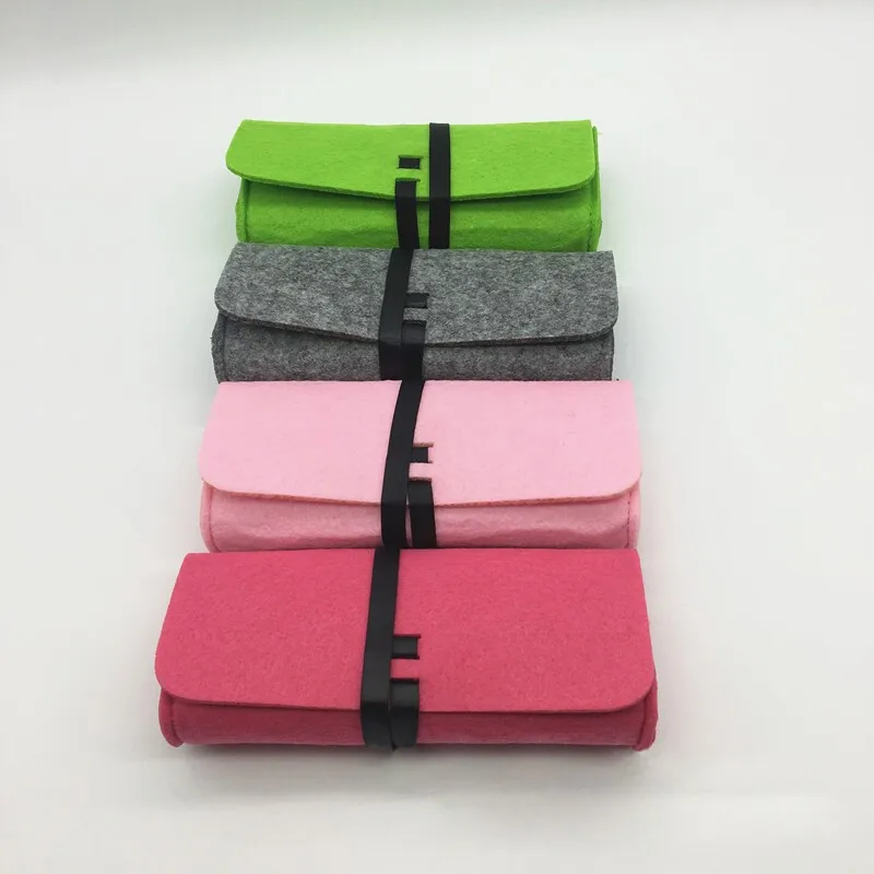 Зеленый/серый/розовый/розово красный Высококачественный Изысканный войлочный