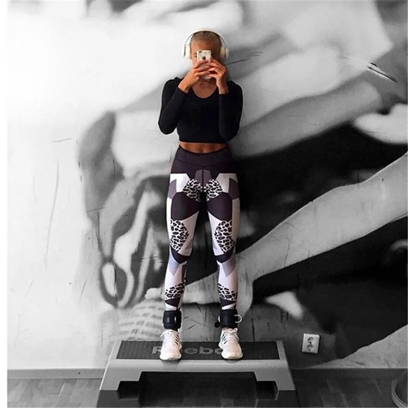 Высокое качество Новинка 2017 года женские спортивные штаны для йоги Бег GYM Запуск