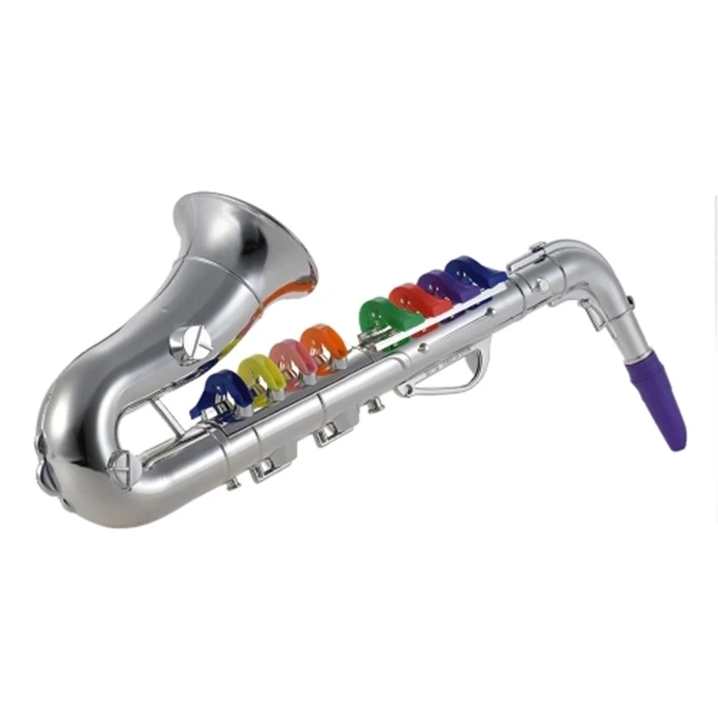 STARWAY бренд саксофоны Sax игрушечный музыкальный инструмент подарок с 8 цветные