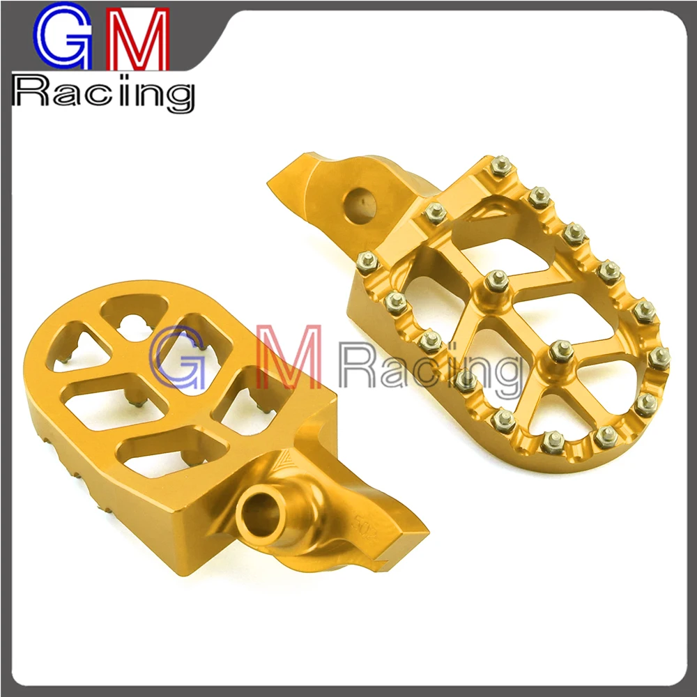 Красная заготовка для мотоцикла с ЧПУ опоры ног педали SUZUKI RMZ250 RMZ450 RMZ 250 450 05 06 2007 2008